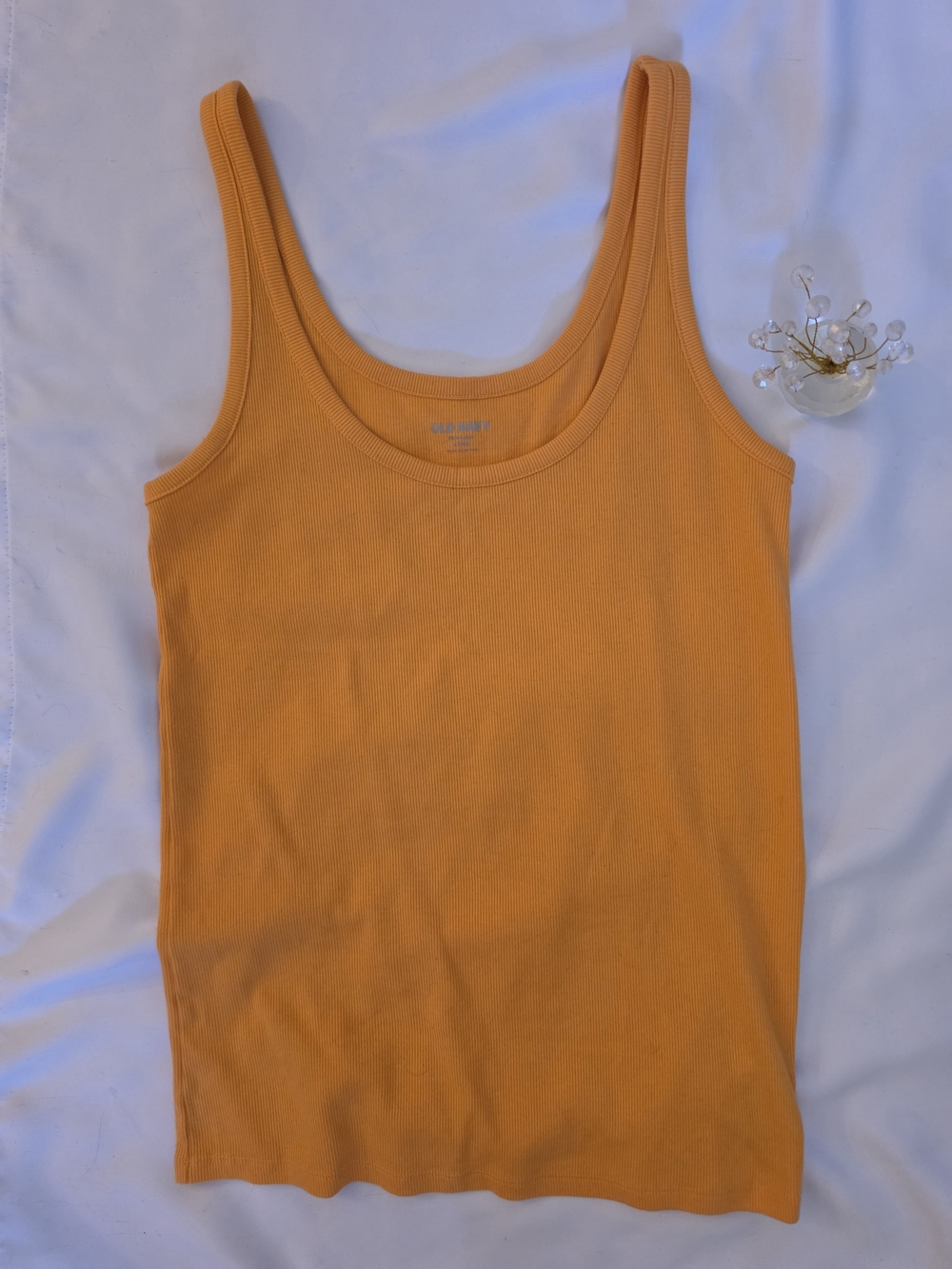 Old Navy Bundle Ribbed Tank Top  Black Teal Mint Yellow Orange, Maroon Large TL - Picture 5 of 8
